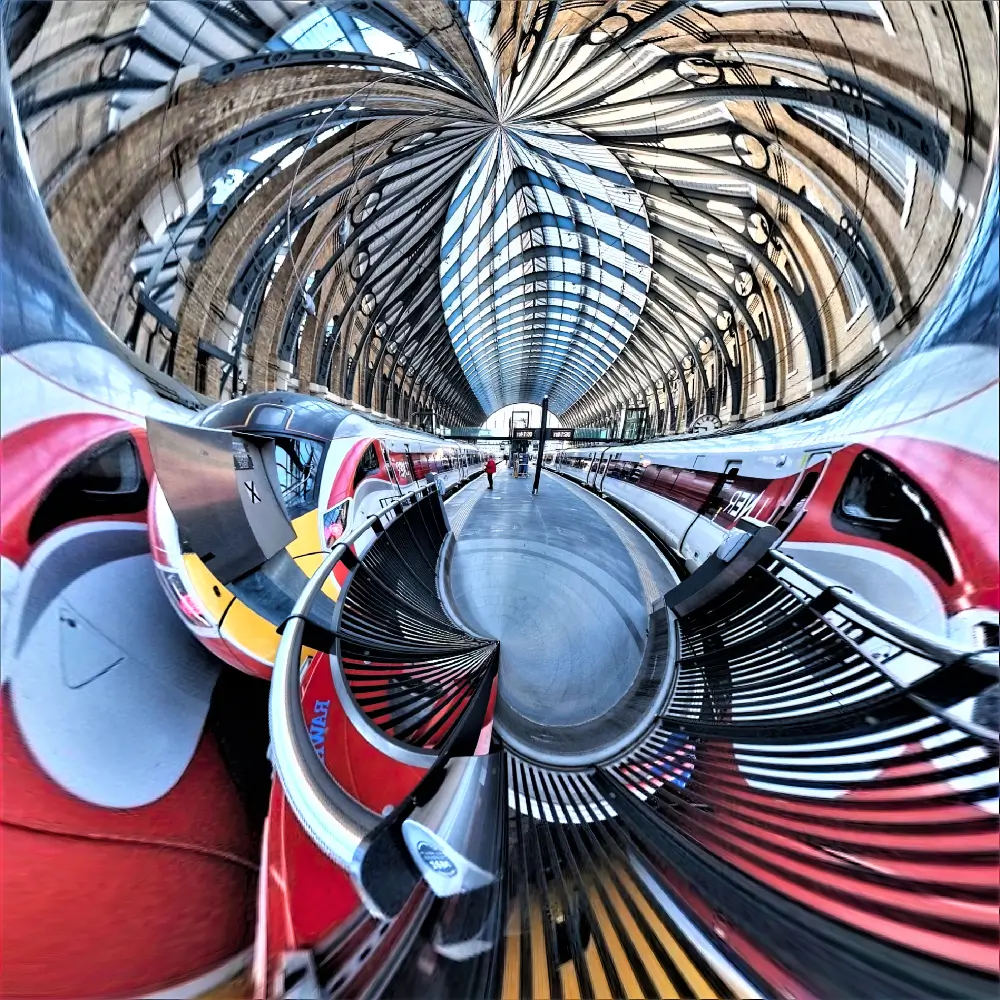 A view of the inside of a train car.